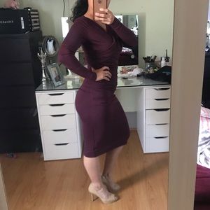 Deep purple dress from VENUS